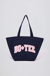 Oversized Tote Bag in Classic Navy
