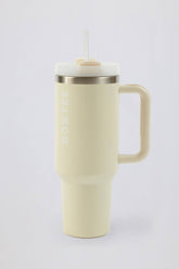 Stainless Steel Water Bottle in Cream