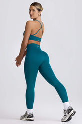 Super Sculpt Seamless Leggings in Teal