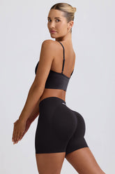 Define Luxe Mini Shorts in Black