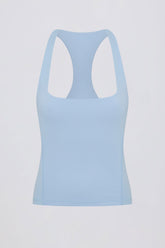 Soft Active Racerback Tank Top in Sky