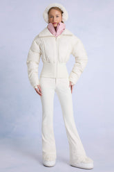 Waterproof Layered Ski Jacket in Ice