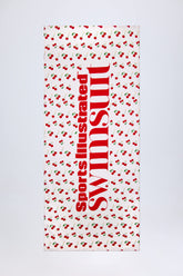 Logo Beach Towel in Cherry Print