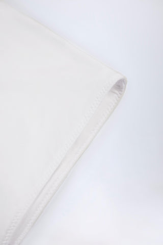 Slinky Jersey Low-Rise Hotpants in White