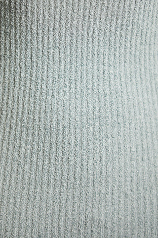 Long Sleeve Square Neck Mini Dress in Green