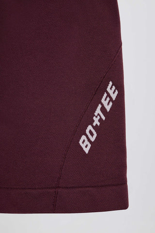 Super Sculpt Seamless Mini Shorts in Burgundy