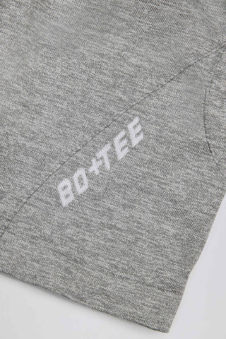 Super Sculpt Seamless Mini Shorts in Grey Marl