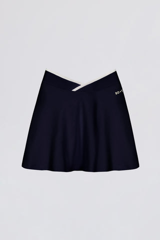 Soft Active Crossover Mini Skort in Classic Navy