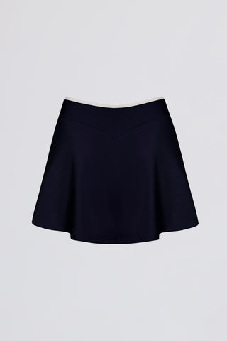 Soft Active Crossover Mini Skort in Classic Navy