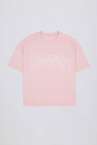 Oversized Cotton-Jersey T-Shirt in Powder Pink