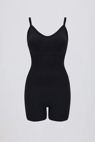 Super Sculpt Seamless Unitard in Black