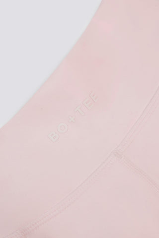 Soft Active V-Waist Pocket Mini Shorts in Ballet Pink