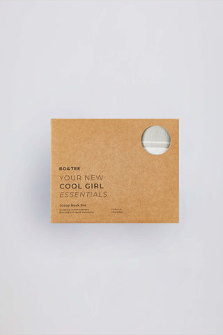 Scoop-Neck Bralette Bundle in Multi