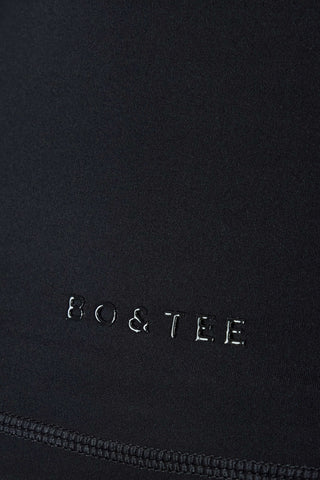 Soft Active Hooded Mid-Layer Jacket in Black