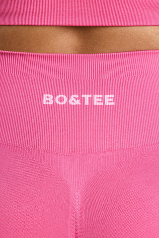 Define Luxe High-Waist Leggings in Hot Pink
