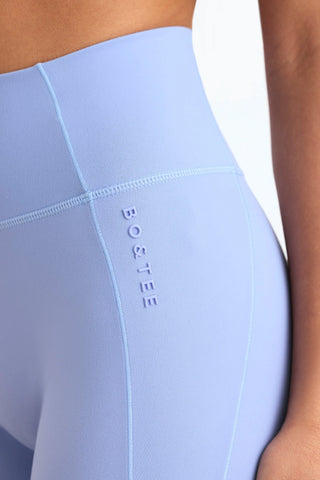 Soft Active High-Waist Leggings in Lavender Blue