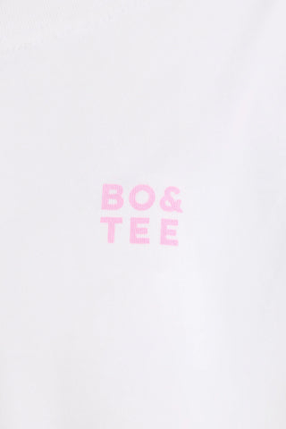 Soft Cotton Jersey Oversized T-Shirt in White