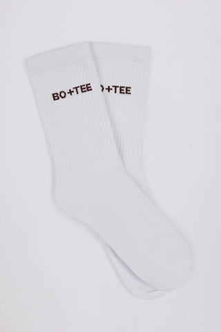 Ribbed Crew Sock Bundle in Pink/Navy/Burgundy