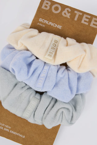 Pack of 3 Oversized Scrunchies in Multi