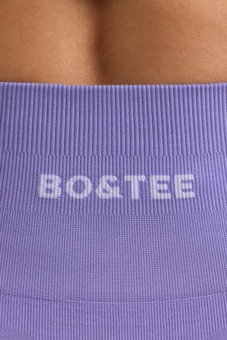 Define Luxe Mini Shorts in Purple