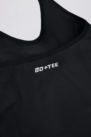 Define Luxe Halterneck Tank Top in Black