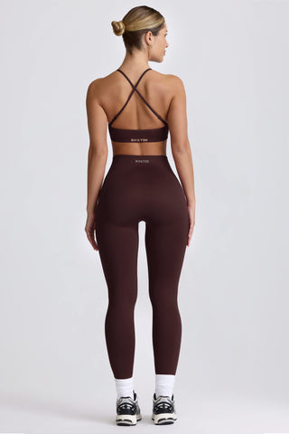 Super Sculpt Seamless Leggings in Chocolate