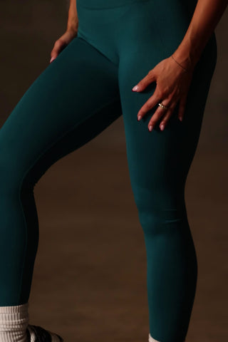 Super Sculpt Seamless Leggings in Teal