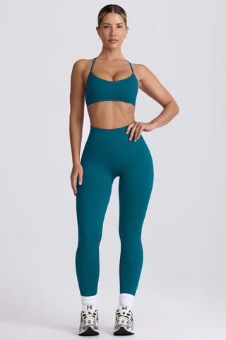 Super Sculpt Seamless Leggings in Teal