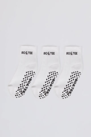 Pilates Sock Bundle in White