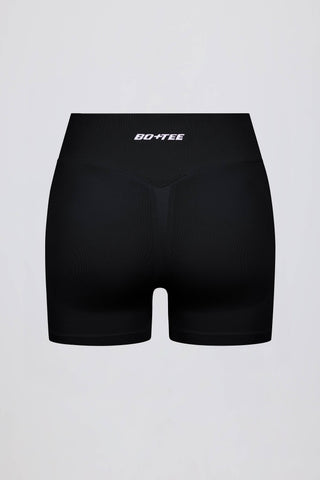 Define Luxe Mini Shorts in Black