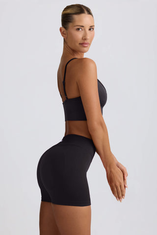 Define Luxe Mini Shorts in Black