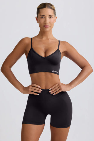 Define Luxe Mini Shorts in Black