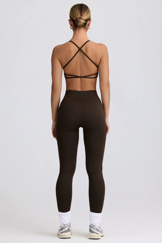 Super Sculpt Seamless High-Waist Leggings in Brown