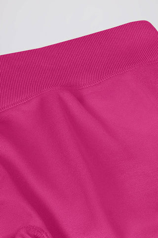 Define Luxe High-Waist Leggings in Berry