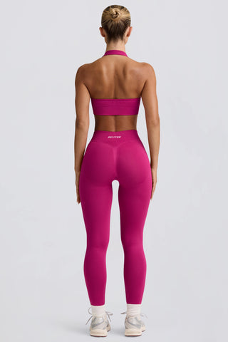 Define Luxe High-Waist Leggings in Berry