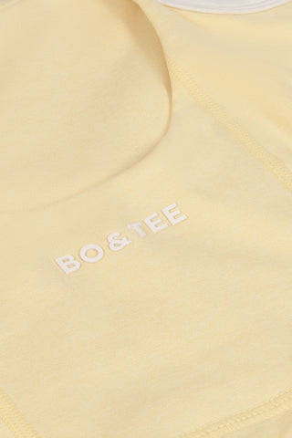 Cropped Tank Top in Lemon Marl