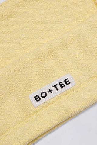 Square-Neck Bralette in Lemon