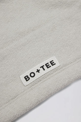 Square-Neck Bralette in Light Grey