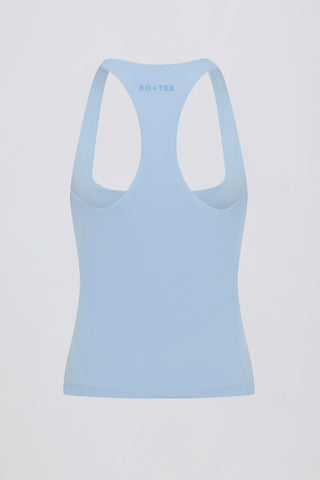 Soft Active Racerback Tank Top in Sky