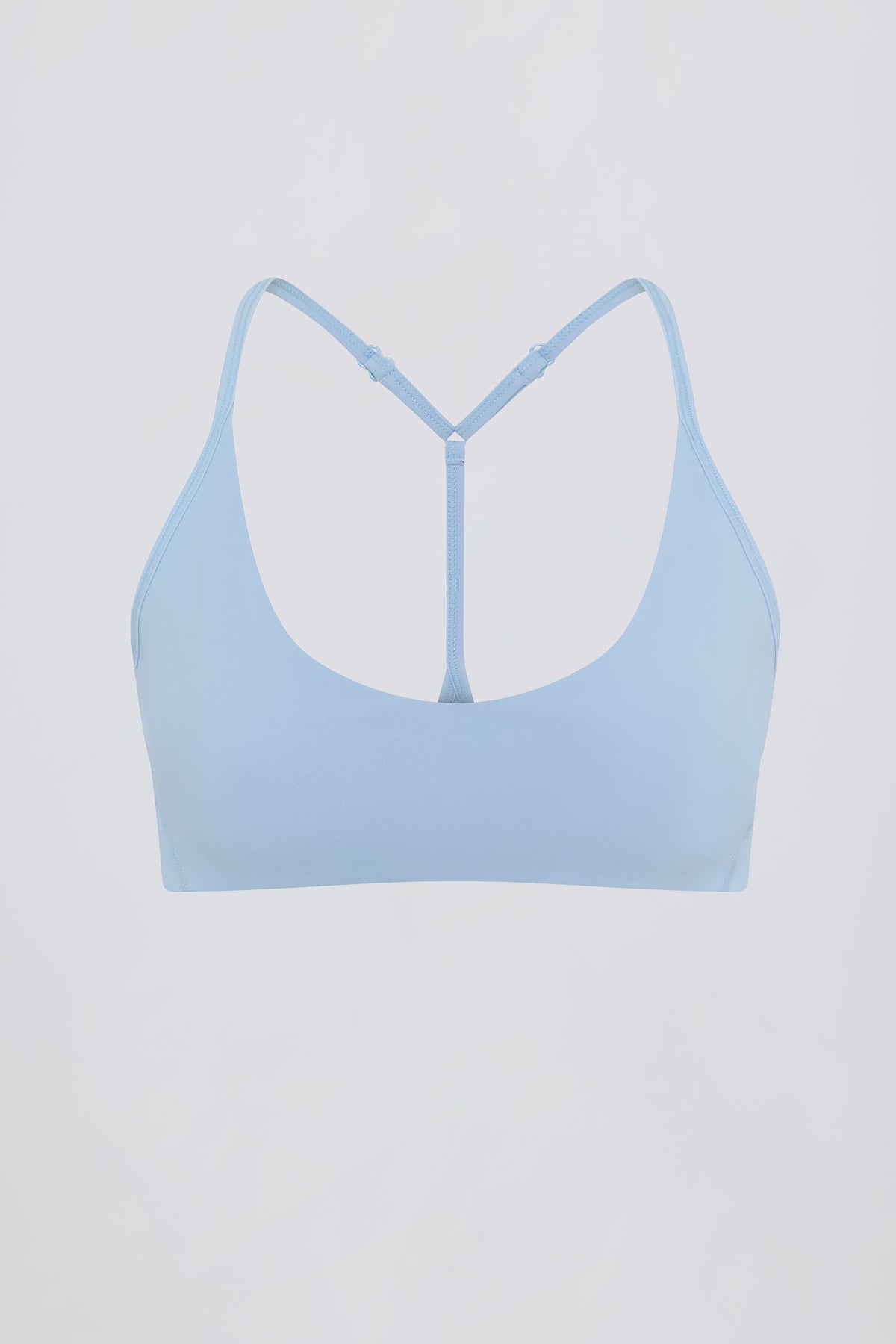 Soft Active Racerback Sports Bra in Sky