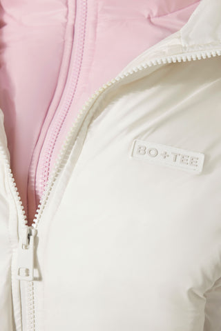 Waterproof Layered Ski Jacket in Ice