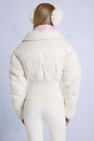 Waterproof Layered Ski Jacket in Ice