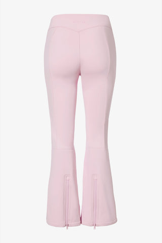 Waterproof Belted Ski Salopettes in Powder Pink
