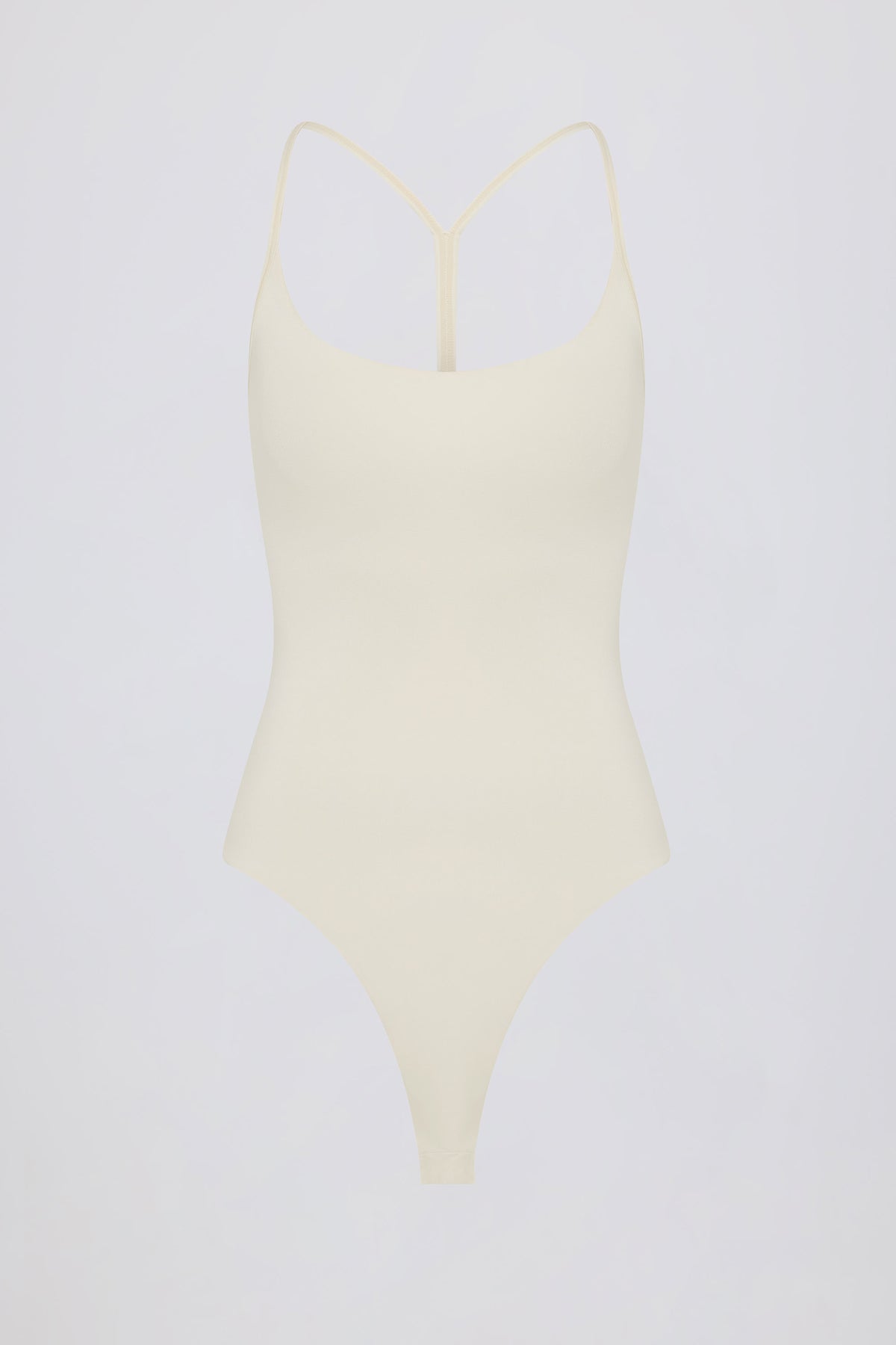 Cut-Out Bodysuit in Cream