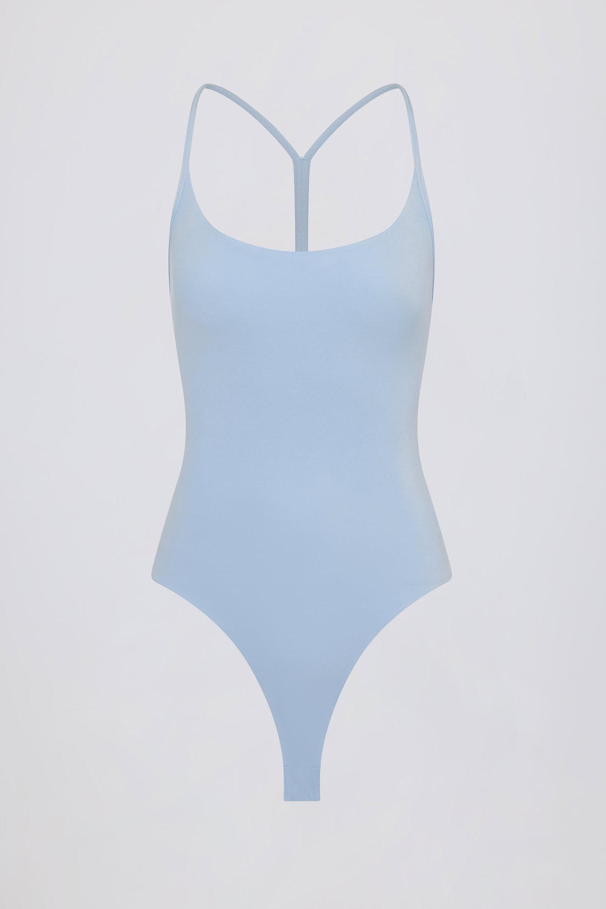 Cut-Out Bodysuit in Sky