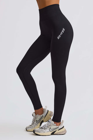 Super Sculpt Seamless High-Waist Leggings in Black