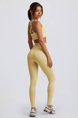 Super Sculpt Seamless High-Waist Leggings in Butter Yellow