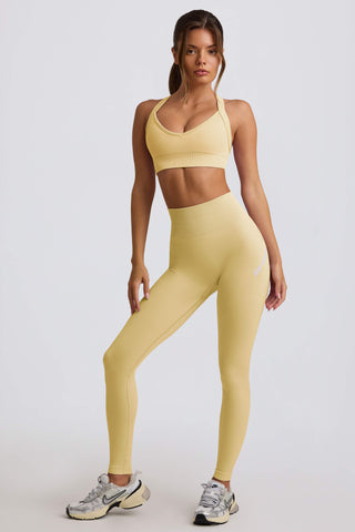 Super Sculpt Seamless High-Waist Leggings in Butter Yellow