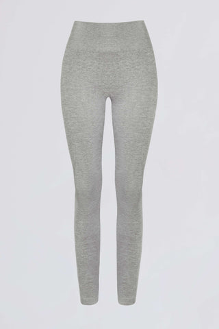 Super Sculpt Seamless High-Waist Leggings in Grey Marl