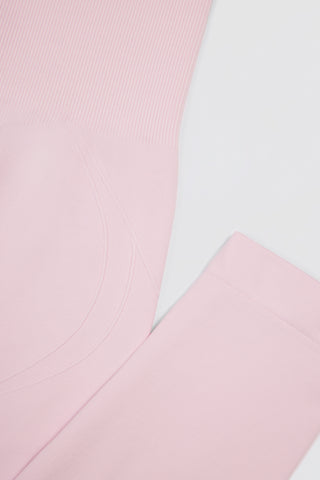 Super Sculpt Seamless High-Waist Leggings in Powder Pink